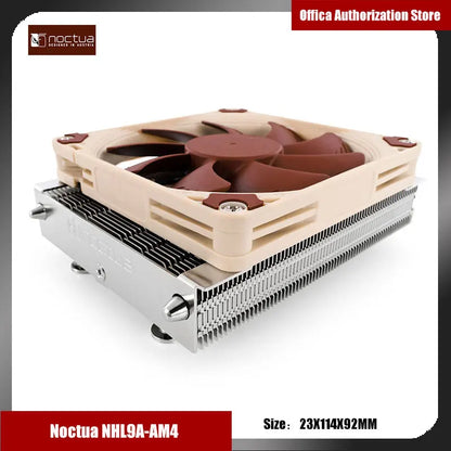 Noctua NH-L9a-AM4/NH-L9i 92mm Fan AMD AM4 Platform CPU Cooler 37mm Height NH-L9a-AM4 Tower Radiator 6 Years Warranty