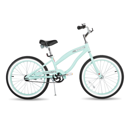 Basikal JOYSTAR 20" 24" Beach Cruiser untuk Perempuan, Lelaki, Lelaki dan Wanita, Basikal Cruiser Kanak-Kanak Laju Tunggal dengan Brek Coaster, Mul 