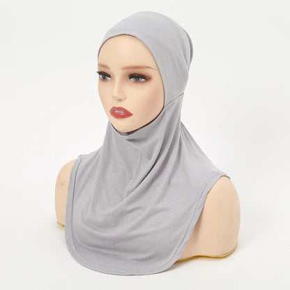 Ramadan Islamic Muslim Underscarf Women Veil Hijab Head Scarves Muslim Women Scarf Turbans Head For Woman Hijabs Caps Hat