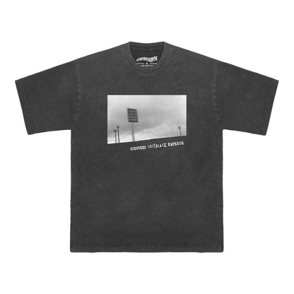 Godspeed You Black Emperor T-Shirt Post Rock Sigur Ros Lelaki Dicuci Lengan Panjang Pakaian Lelaki Kemeja Tee Kapas Lengan Pendek 