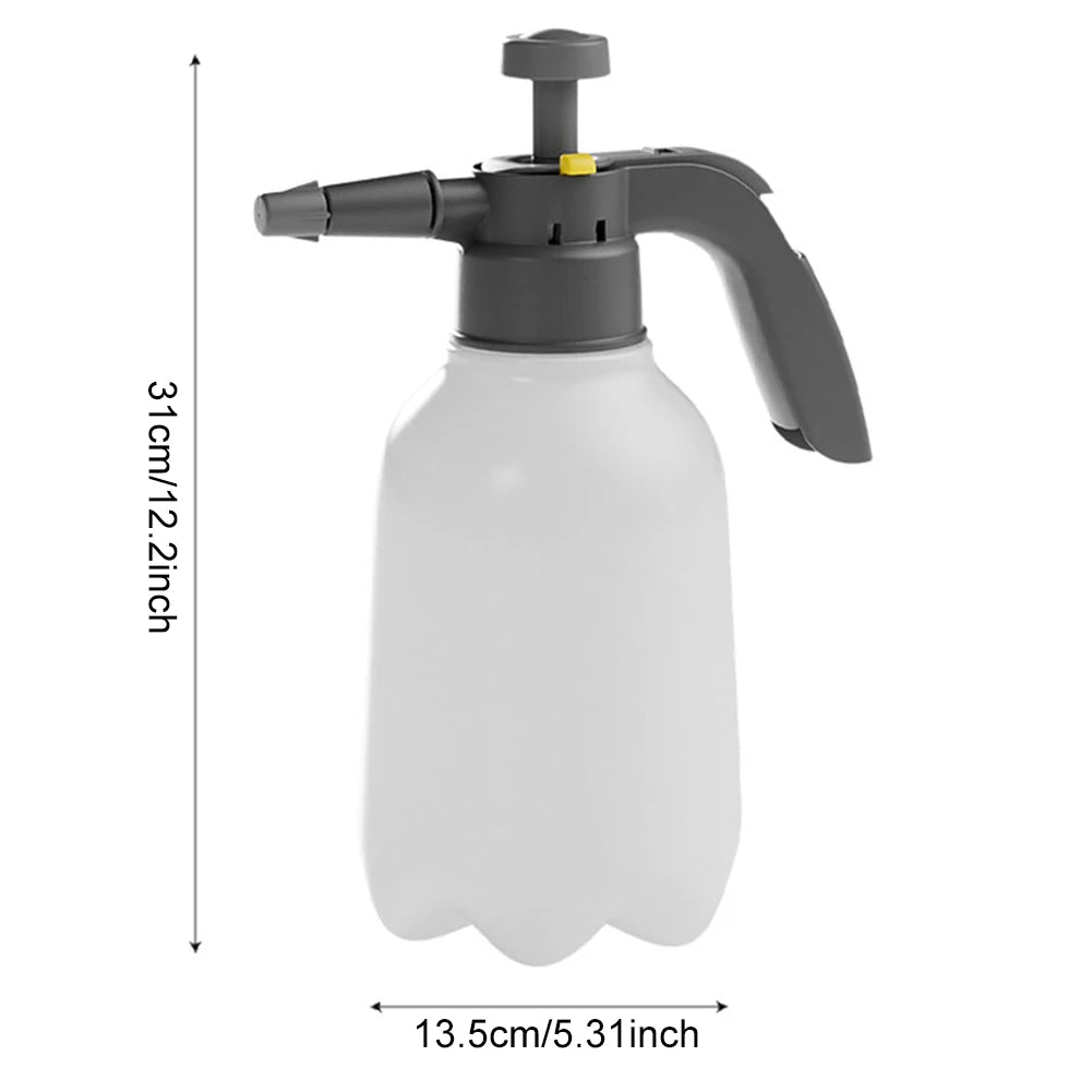 2/3L Hand Pump Water Sprayer Car Washing Pressure Spray Pot Air Pump Pressurized Plant Spray Bottle Watering Can Gardening Tools