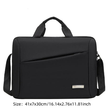 Large Capacity Men's Laptop Bag Briefcases Business Document Electronic Article Clothes Storage Pouch Shoulder  Travel Organizer