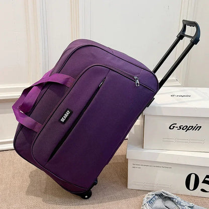 Rolling Luggage Bag Large Capacity Travel Bag Business Short-trip Trolley Suitcase Boarding Luggage Trolly Bag With Wheels