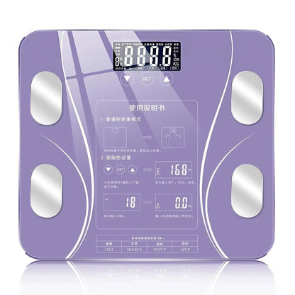 Electronic Scale Intelligent Body Fat Scale Weight Scale Household Adult Precise Body Scale Health Scale Fat Measurement Scale