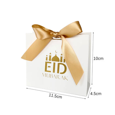 5 Keping Kotak Hadiah Eid Mubarak Kotak Kuki Gula-gula Eid Mubarak Beg Pembungkusan Hadiah Pesta Hari Raya Ramadan Nikmat Hiasan Eid Mubarak 2024 