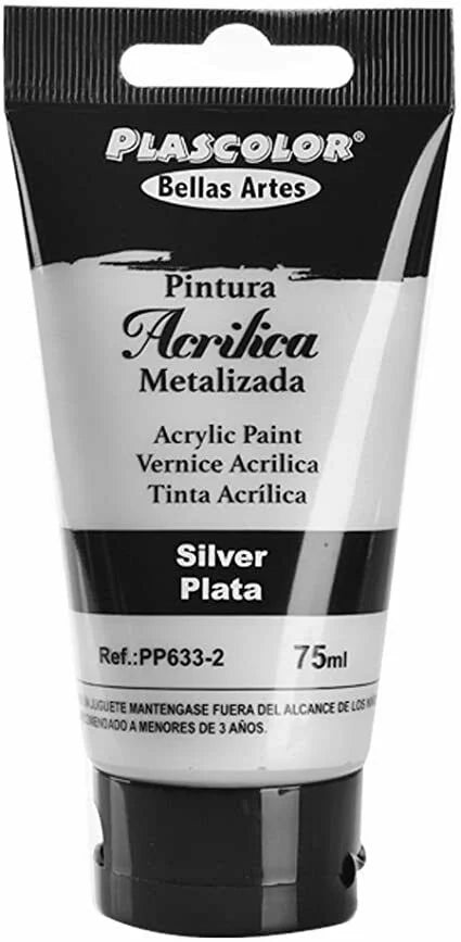 Pinturas Acrílicas para Manualidades y Uso Profesional, Colores, 75ML