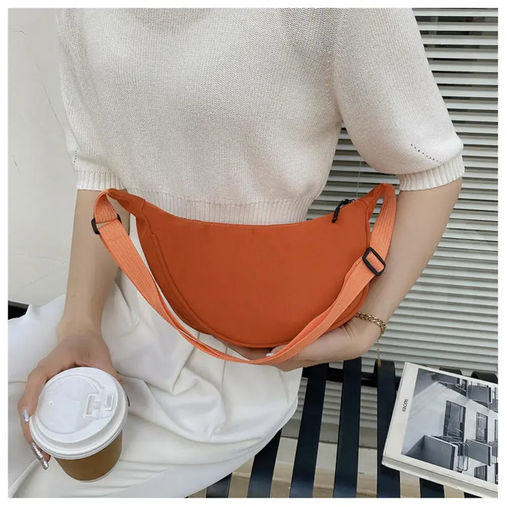 Women Shoulder Bags Solid Harajuku Multifunction Handbags Large Capacity Crossbody Bags for Women Teens Purse ISKYBOB