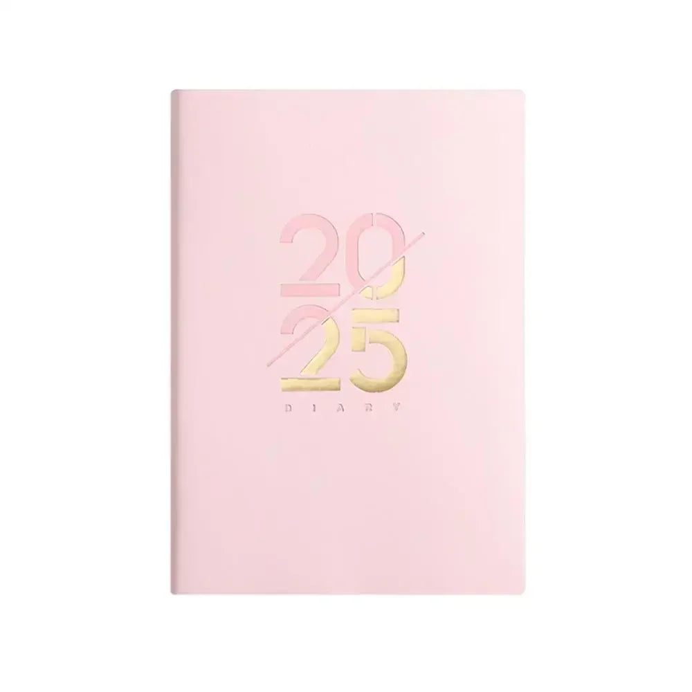 2025 A5 Notebook Agenda Diary Notebook Monthly Calendar Daily Planner  Portable List Planner Notebook School Office Stationery