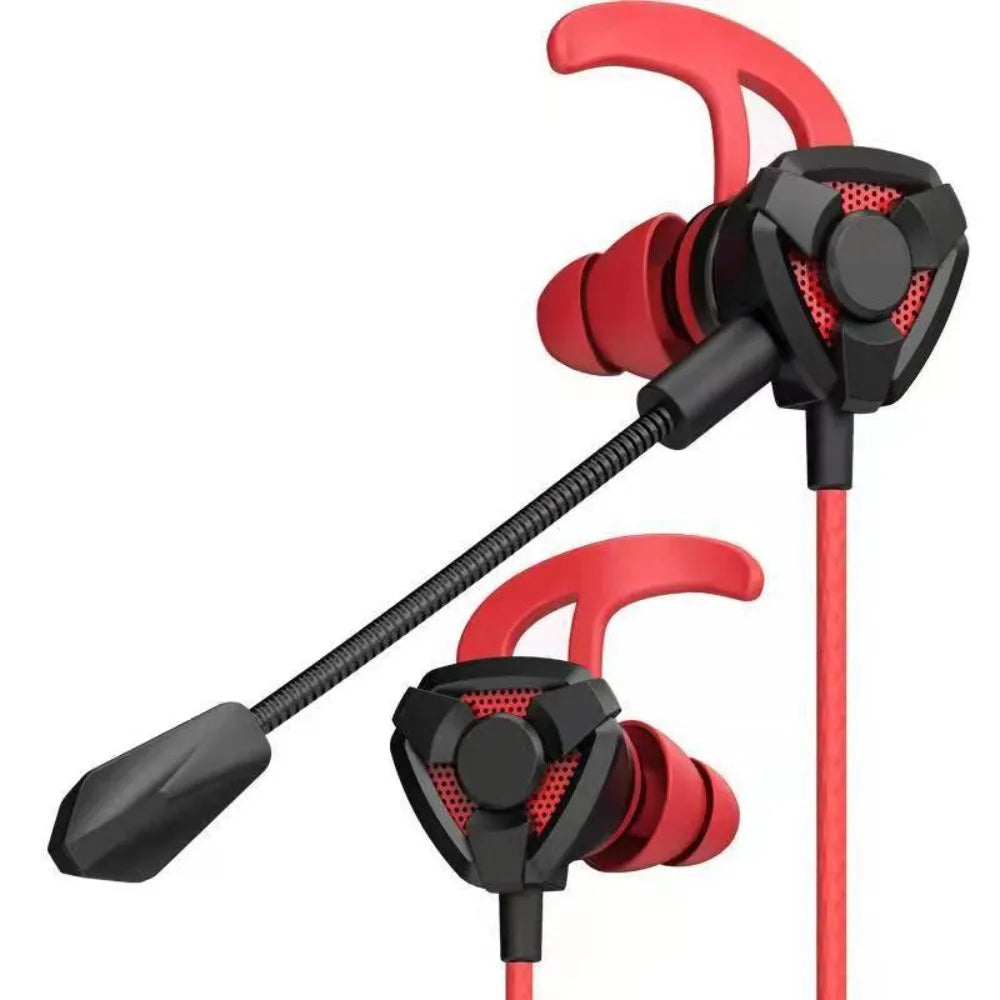 Professional In-Ear Sports Headphones With Mic Multifunctional Gaming Earphones Universal Wired Earphones Gaming Earbuds