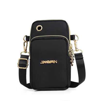 Buylor Cheap Women Shoulder Bag Free Shipping Mobile Phone Crossbody Bags Fashion Cell Phone Pouch 3 Layer Wallet Aesthetic Bags