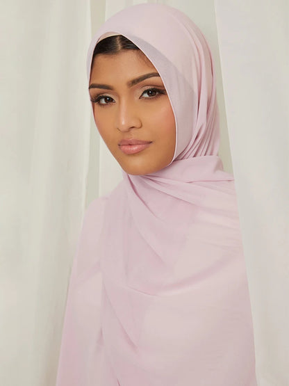 Premium Chiffon hijab soft Malaysia scarf tudung scarves chiffon crepe hijab for women