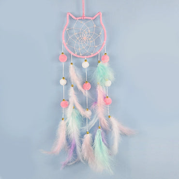 Hanging Drop Feathers Dream Catcher Hangings Fresh Ornaments Car Gifts Vintage Home Decorations Bedroom Decor Ethnic Wind Chimes