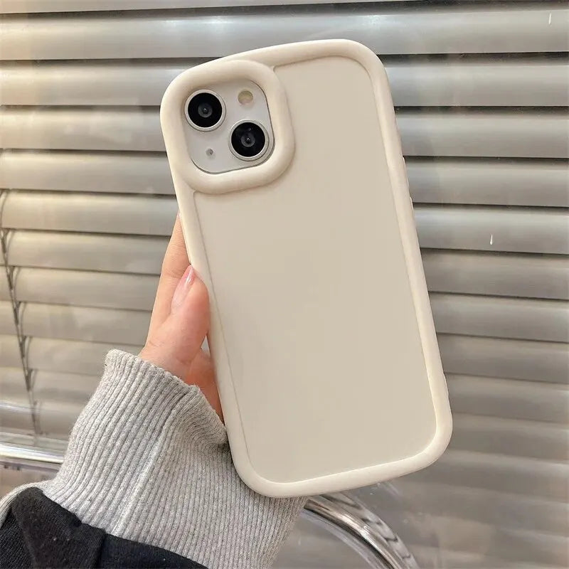 Sarung Telefon Gula-gula Lembut Matte Mewah untuk iPhone 14 13 12 11 Pro Max Plus X Xs XR Max Bumper Kalis Kejutan Penutup Sarung Silikon Lembut 