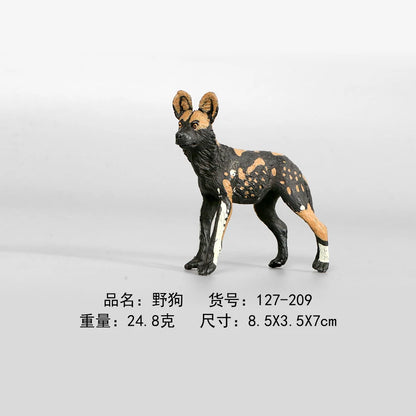 Realistic Wild Animal Models Rare Forest Animal Figurines Action Figure Toys,Malay Tapir,Anteater,Badger Model Educational Toys