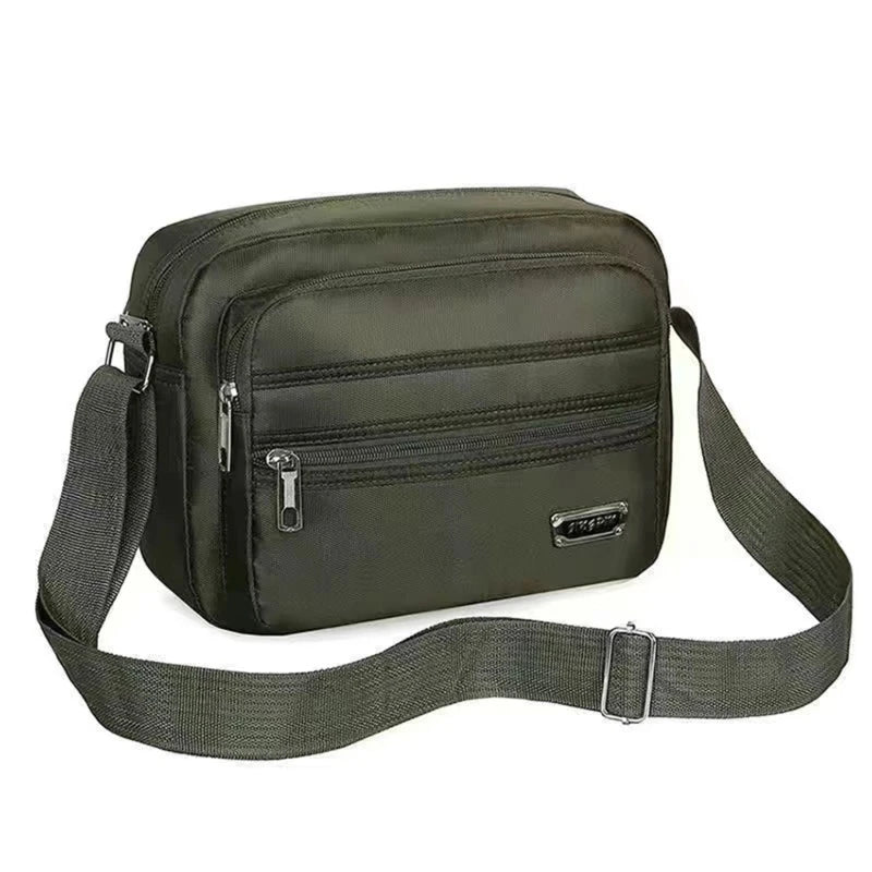 Beg Selempang Lelaki Beg Koleksi Hitam untuk Lelaki Leisure Shoulder Messenger Bag Satchel Business Man Oxford Packs 