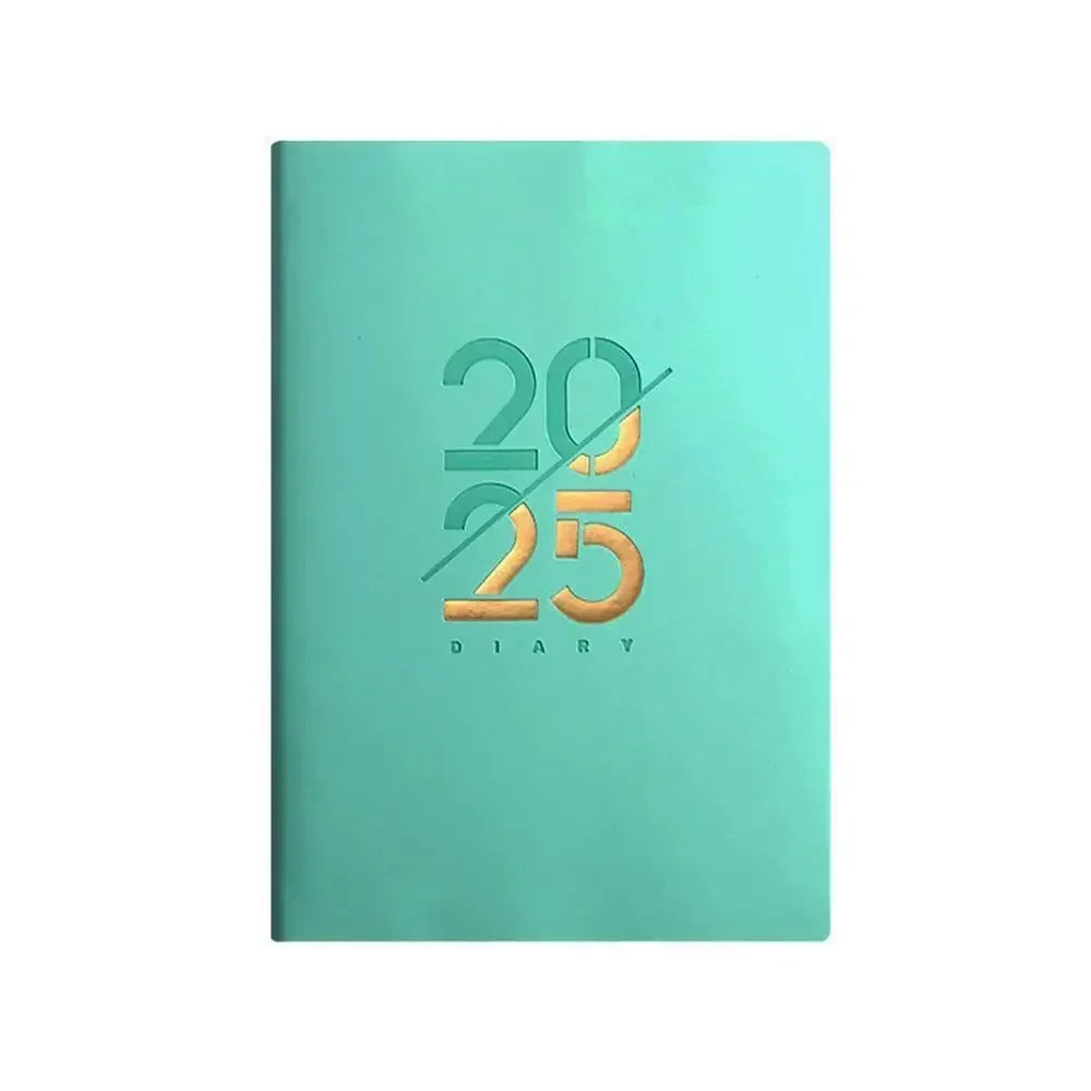 2025 A5 Notebook Agenda Diary Notebook Monthly Calendar Daily Planner  Portable List Planner Notebook School Office Stationery