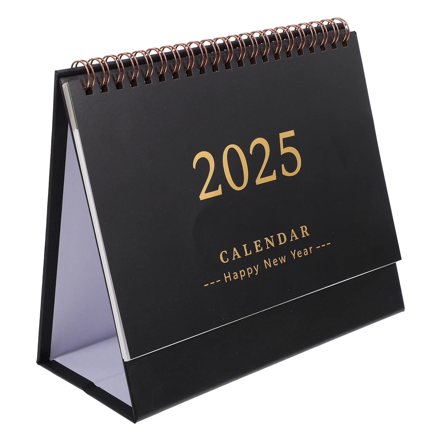 24 25 Desk Calendar Monthly 2025 Mini Standing Decoration Office Desktop Planner