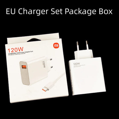 Poco F4 Gt Charger Original XiaoMi 120W Turbo Fast EU US Charging Power Supply Adapter For RedMi Note 13 12 11T Pro Mi 13 Ultra