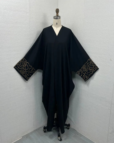 Embroidery Modest Dubai Luxury Abaya Kimono Muslim Gifts Prayer Dress For Muslim Women Kebaya Kaftan Eid Ramadan Robe Clothing