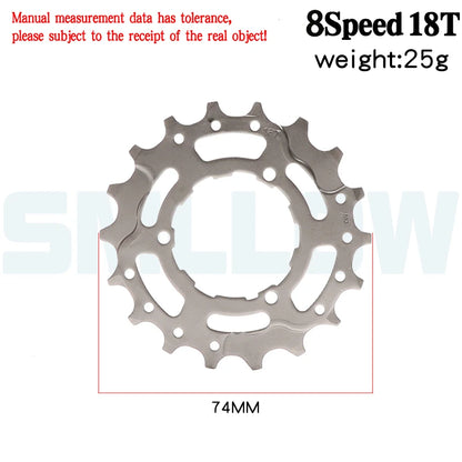 Mountain Bicycle Flywheel Teeth 11T 12T 13T 14T 15T 16T 17T 18T 19T 21T 8 SpeedSteel Freewheel Gear Denticulate Repair Parts