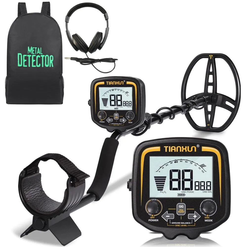 TX850 TX850L Metal Detector Underground Seeker Depth Scanner Search Finder Treasure Gold Nugget Hunter Detecting PinPointer