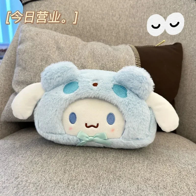 全新 Cinnamoroll 铅笔盒 Sanrio 动漫 My Melody Kuromi 学生文具收纳学校用品 Ins Kawaii 可爱礼物