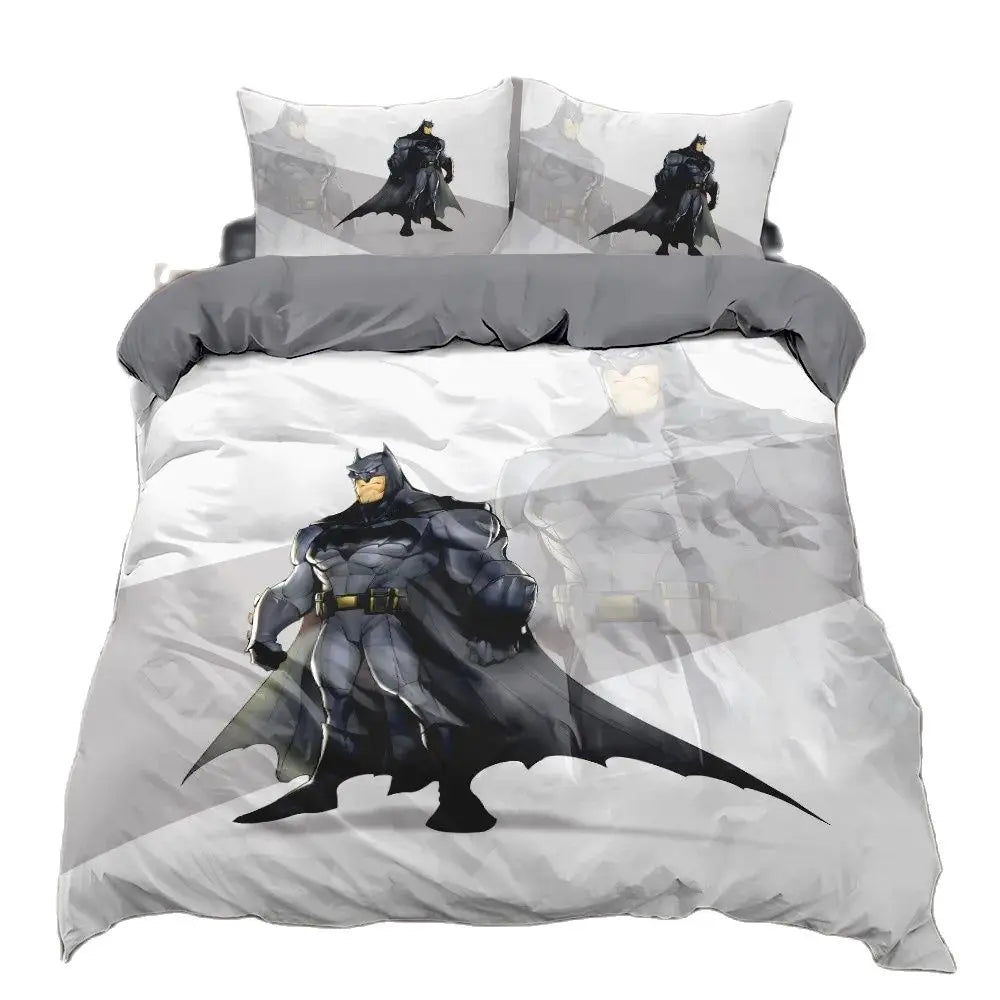 Superhero Batmans Bedding Sets,3D printing Anime Batman duvet cover,home textile comforter set soft home textile