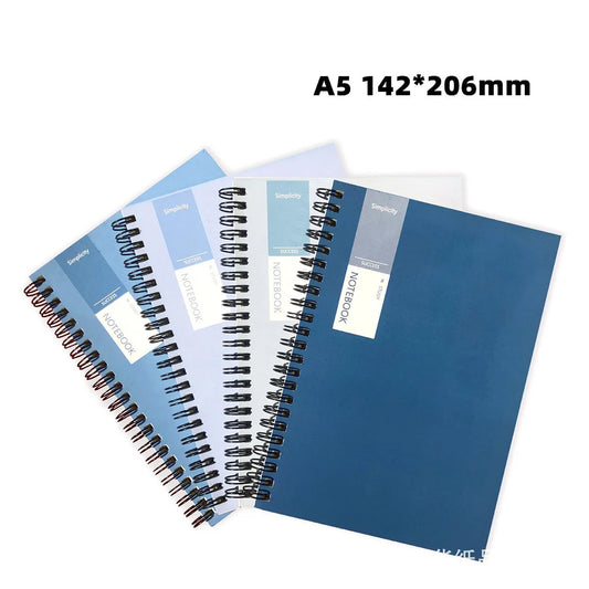 1pc A5 Thick Notebook Thickened Large Notebook Soft Leather Horizontal Line Diary Notebook School Supplies Stationery