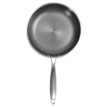 Stainless Steel Frying Pans Kitchen Skillet Frying Pans Non-Sticky Cooking Pan Honeycomb Frying Pans Kitchen Accessories