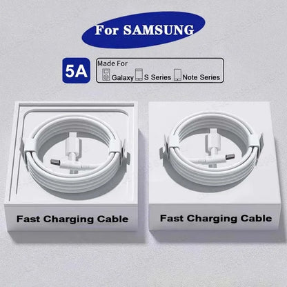 2 件装 PD 45W USB C 数据线适用于三星 Galaxy S20 S21 S22 S23 Ultra Note 10 5G 20 A53 A54 超快充 USB Type C 数据线