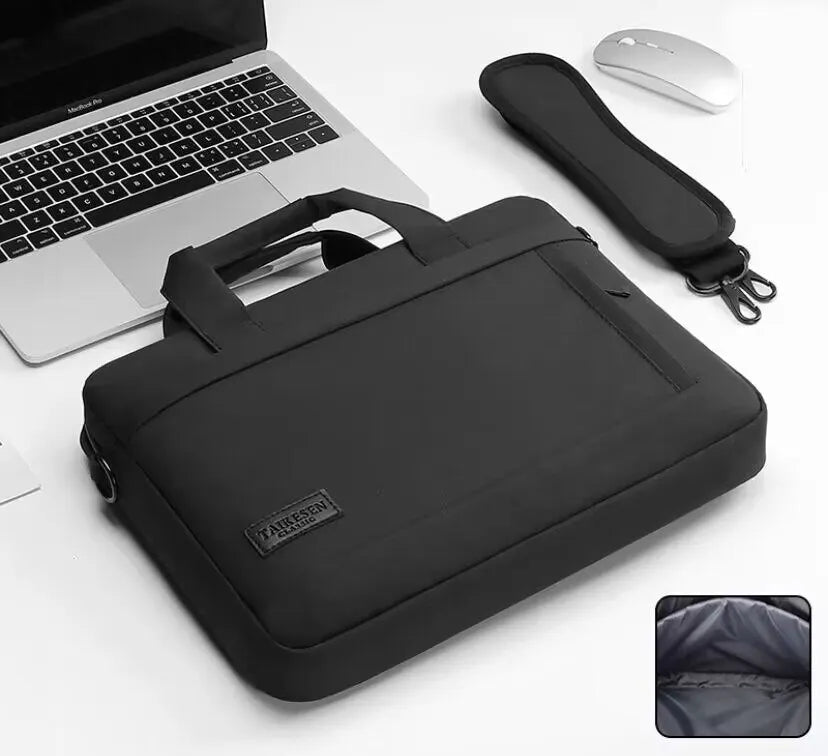 Business Laptop Bag Case Shoulder Tote Bag Notebook Bag Briefcase For 13 15 17 Inch Macbook Air Pro HP Huawei Asus Dell