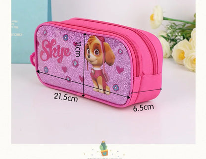 Paw Patrol Pencils Cases Cartoon Frozen Princess Sophia Marvel Avengers Spiderman Cars Student Pvc Pencil Bags School Supplies