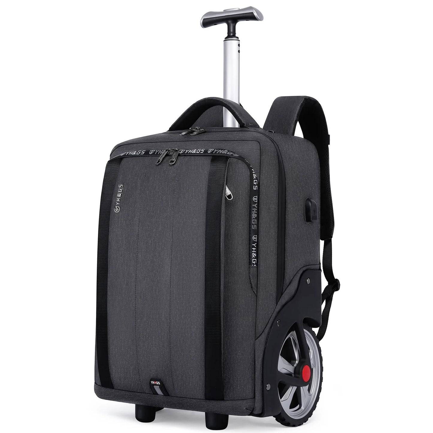 Travel Bag on Wheels Trolley Backpack Business Large Luggage Travel Suitcase Bag Waterproof Rolling Luggage For Women Men Teens