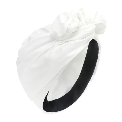 Woman Muslim Headscarf Cap Cotton Headband African Head Wraps Elegant Retro Turban for Ladies Beanies Caps Muslim Headpiece