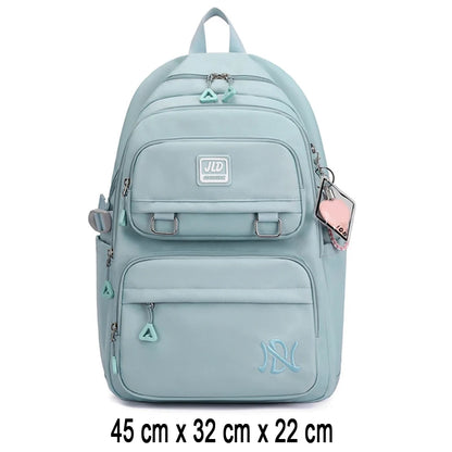 Beg sekolah kanak-kanak perempuan beg sekolah beg belakang merah jambu untuk kanak-kanak kanak-kanak remaja beg sekolah rendah Kawaii comel kalis air kit kelas kecil 