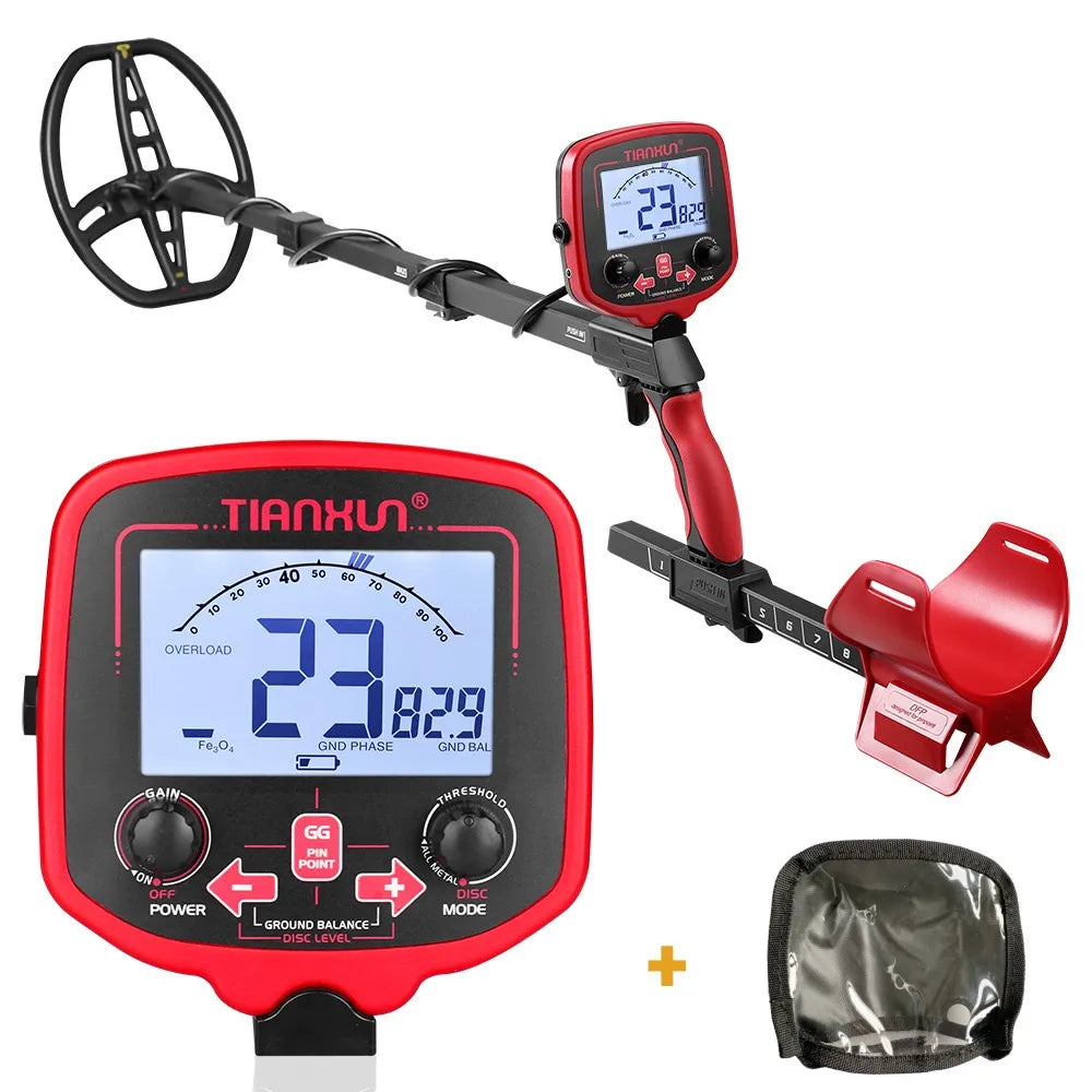 TX850 TX850L Metal Detector Underground Seeker Depth Scanner Search Finder Treasure Gold Nugget Hunter Detecting PinPointer