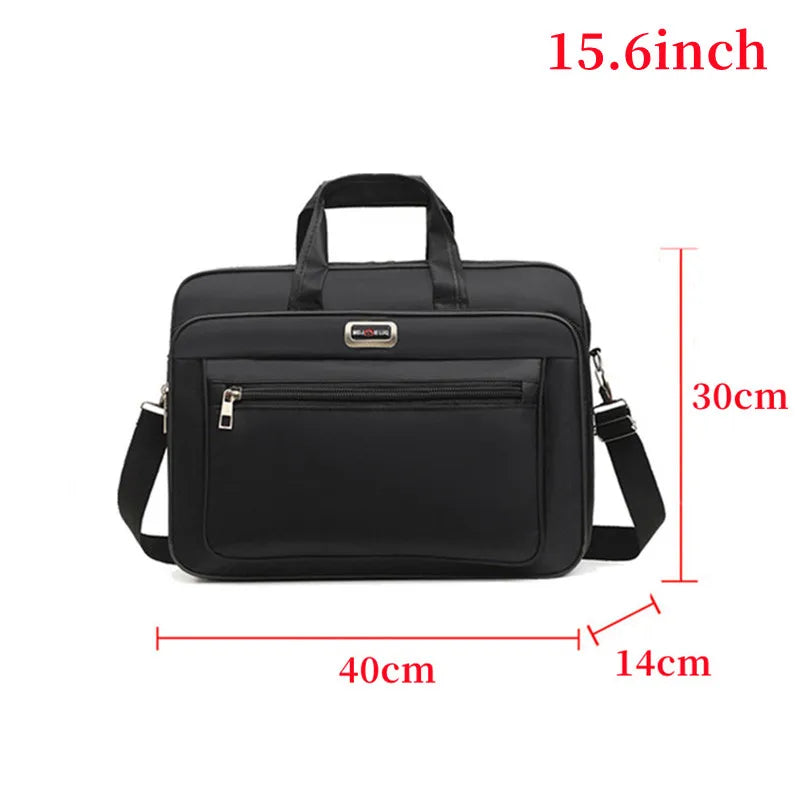 15.6-17inch Briefcase Business Laptop Bag Notebook Pouch Cover Case Work Shoulder Bags Messenger Shoulder Handbag Office Bags