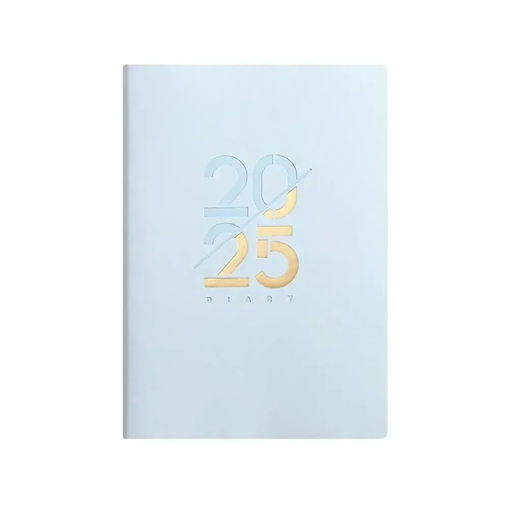 2025 A5 Notebook Agenda Diary Notebook Monthly Calendar Daily Planner  Portable List Planner Notebook School Office Stationery