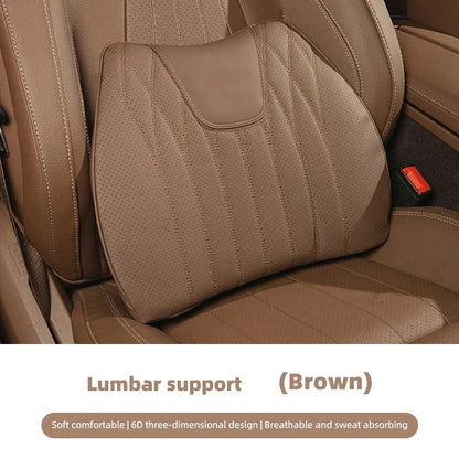 1Pcs  Memory Foam Non-Slip Car Seat Cushion For Office and Gaming Chairs - Supports Lumbar and Waist - Soft and Comfortable