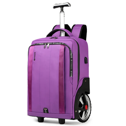 Travel Bag on Wheels Trolley Backpack Business Large Luggage Travel Suitcase Bag Waterproof Rolling Luggage For Women Men Teens