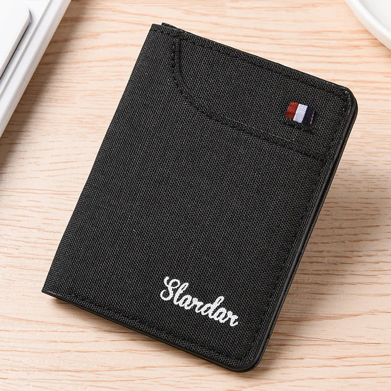 Men's Wallet Short Wallet Card Holder Fashion Thin Multi Card Business Soft Leather Wallet for Men Bolsa Feminina Coin Purse