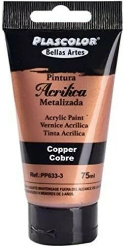 Pinturas Acrílicas para Manualidades y Uso Profesional, Colores, 75ML