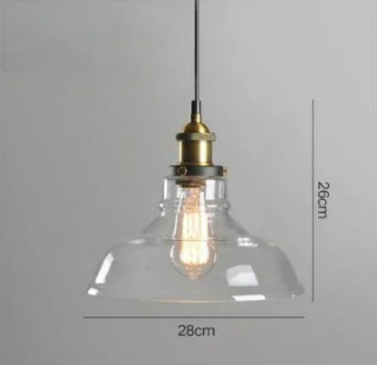 Clear Gray Amber Colour Vintage Pendant Lights Dining Glass Hanging Lamp Russia Loft Luminaire Modern Bedroom Light Fixtures