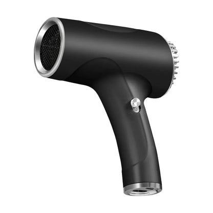 Portable Handy Hairdryer Fan Cordless Lonic 40/500W USB Rechargeable Powerful 2 Gears Hair Dryer for Travel Home Dormitory