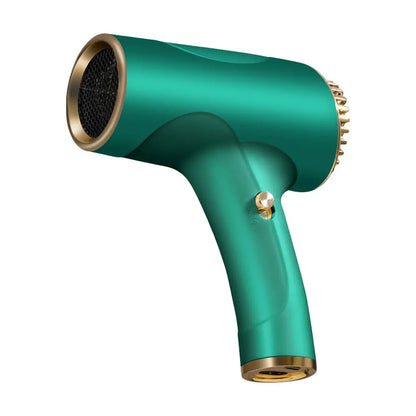 Portable Handy Hairdryer Fan Cordless Lonic 40/500W USB Rechargeable Powerful 2 Gears Hair Dryer for Travel Home Dormitory