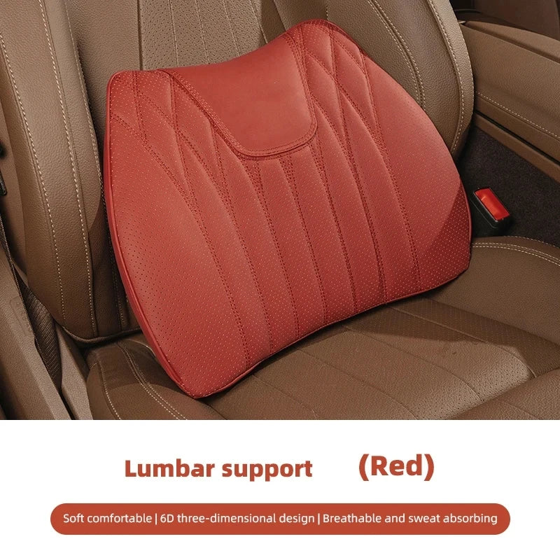 1Pcs  Memory Foam Non-Slip Car Seat Cushion For Office and Gaming Chairs - Supports Lumbar and Waist - Soft and Comfortable