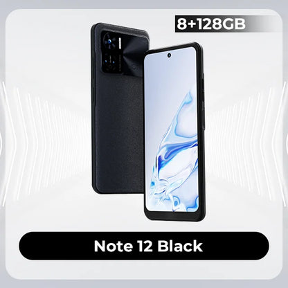 HOTWAV Note 12 Note12 Telefon Pintar Android 13 6.8'' 90Hz 20W cas pantas 8GB+128GB 48MP Kamera Belakang NFC 6180mAh Telefon bimbit 