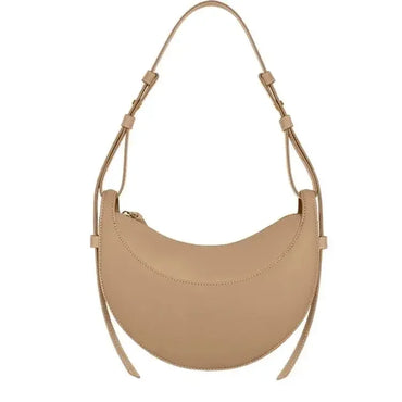 Fashion Niche Brand Design Women's Shoulder Crossbody Bag 2024 New Light Luxury Comfort Ladies Crescent Satchel