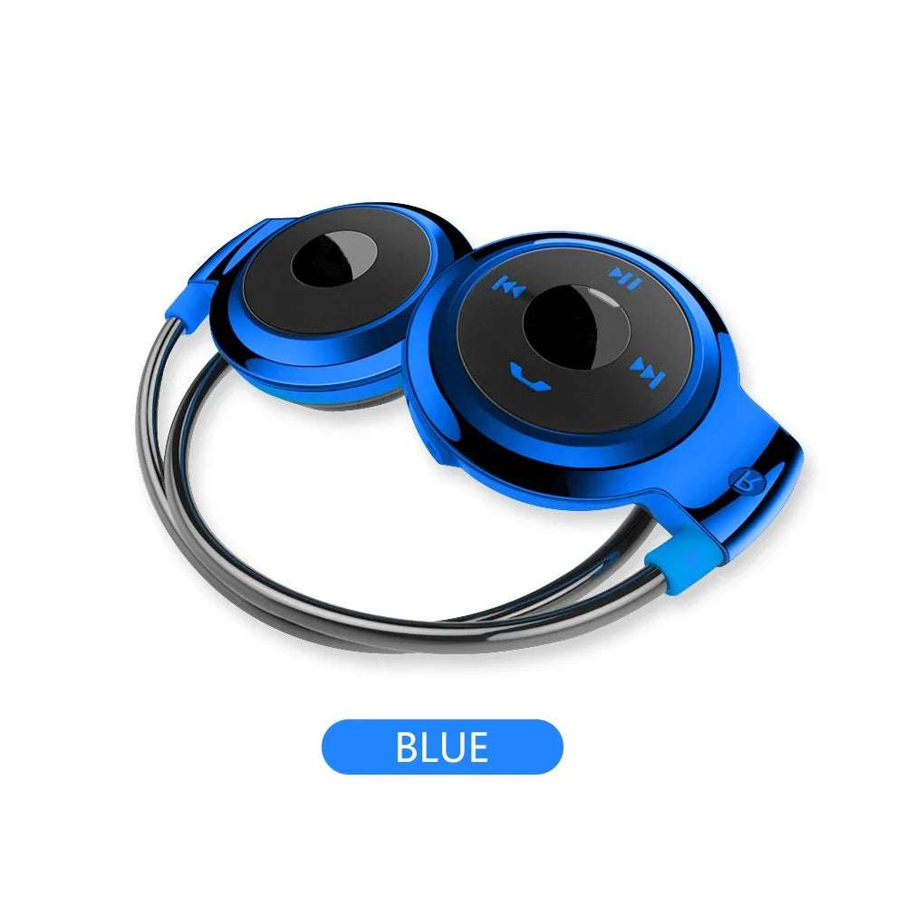 Mini 503 Bluetooth Headphone Handsfree MP3 Player Wireless Stereo Sport Headset Support TF Card FM Headband Headphone