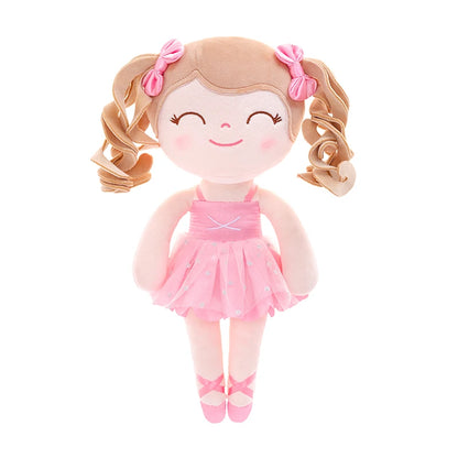 Gloveleya Plush Toys  New Design Ballet Dancer Dolls Curls Dolls Dreaming Girl Gifts for Kids Soft Toys Girl‘s Birthday Gift